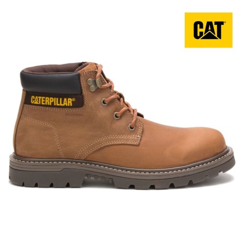 Caterpillar Outbase Waterproof Miesten Turvakengät Ruskea (NCSQL)